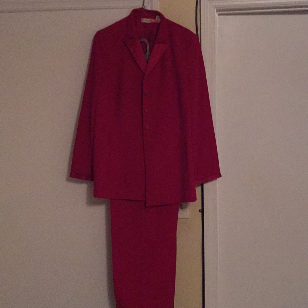 Red Woman's Suit